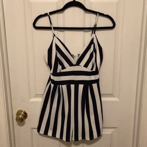 Striped romper!